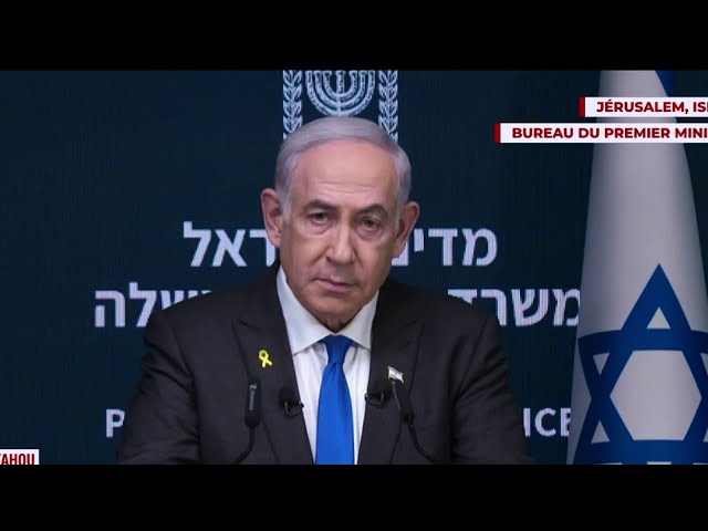 Conférence de presse de Benjamin Netanyahou