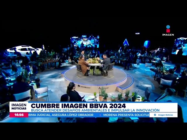 ⁣Llega la Cumbre Imagen BBVA 2024 Sostenibilidad a Grupo Imagen | Noticias con Crystal Mendivil