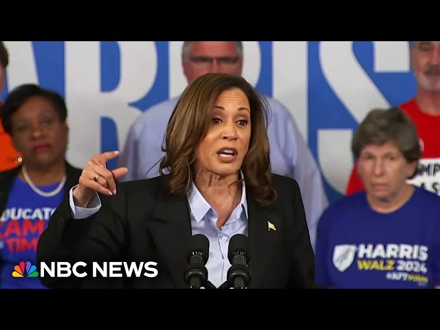 ⁣Harris campaign kicks off new battleground blitz