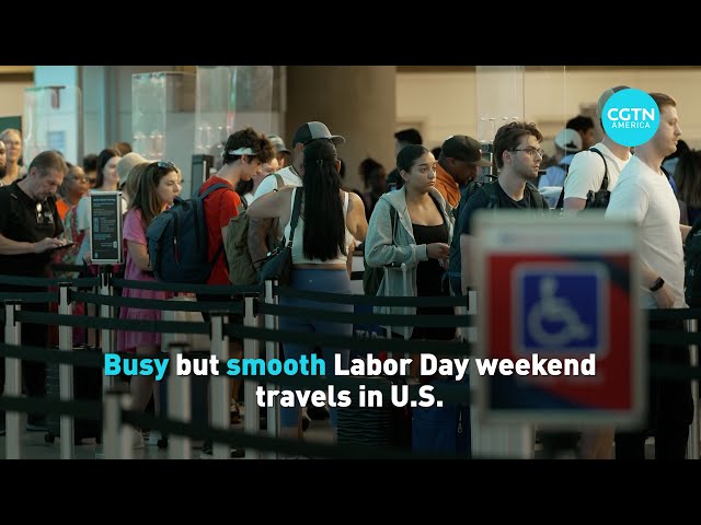 ⁣The U.S. experiences the busiest but smooth Labor Day weekend travels