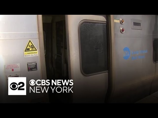 ⁣Passenger to sue LIRR for $1 million after she says she got pushed off a moving train