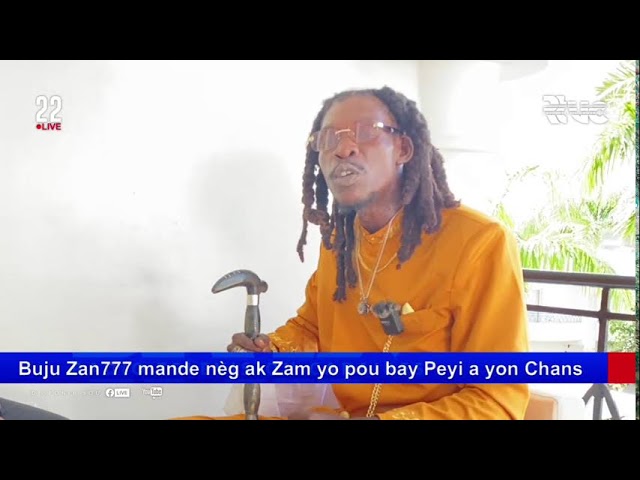 ⁣Buju Zan777 nan Jou fèt li a mande nèg ak Zam yo pou bay Peyi a yon Chans.