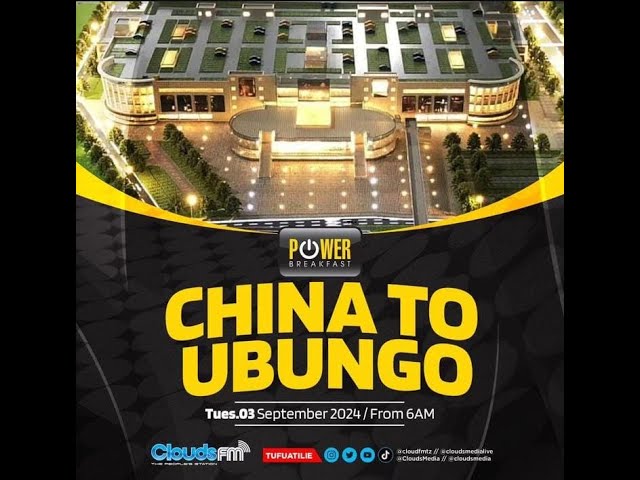 ⁣LIVE:Breakfast ya Jumanne |Mradi wa Soko Kubwa la CHINA TO UBUNGO