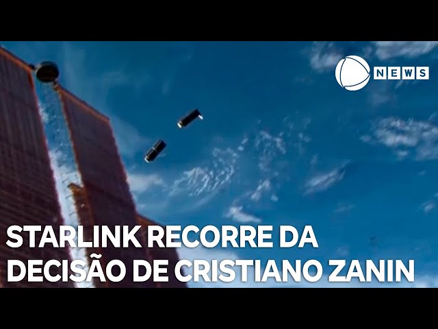 Starlink recorre da decisão do ministro Cristiano Zanin