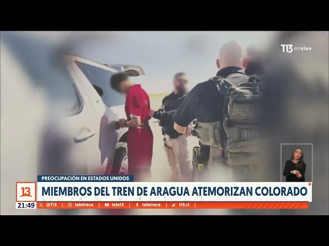 Miembros del Tren de Aragua atemorizan Colorado, Estados Unidos