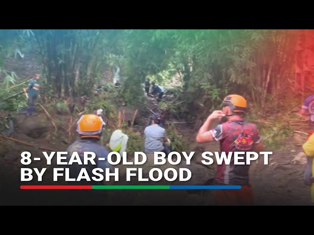 ⁣8-year-old among 3 missing after Antipolo flash floods; search launched