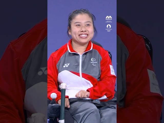 ⁣Singapore's Jeralyn Tan wins historic boccia silver medal at Paris Paralympics