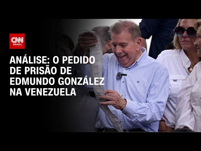 Análise: O pedido de prisão de Edmundo González na Venezuela | WW