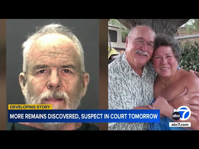 ⁣Search for missing Redlands couple concluded after more remains discovered