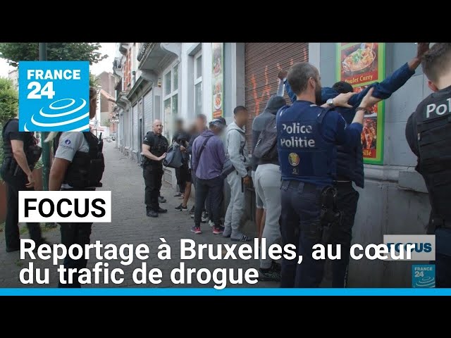 ⁣Bruxelles, nouvelle plaque tournante du trafic de drogue en Europe • FRANCE 24