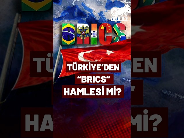 ⁣Türkiye, Liderliğini Rusya ve Çin'in Yaptığı Ekonomik Oluşum BRICS'e Üye Mi Oluyor?