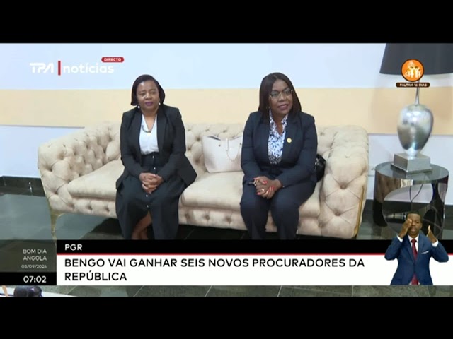 ⁣PGR - Inspectores fiscalizam actuação do ministério público no Bengo