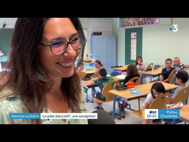 ⁣Rentrée scolaire au pôle éducatif de L'Isle-Jourdain