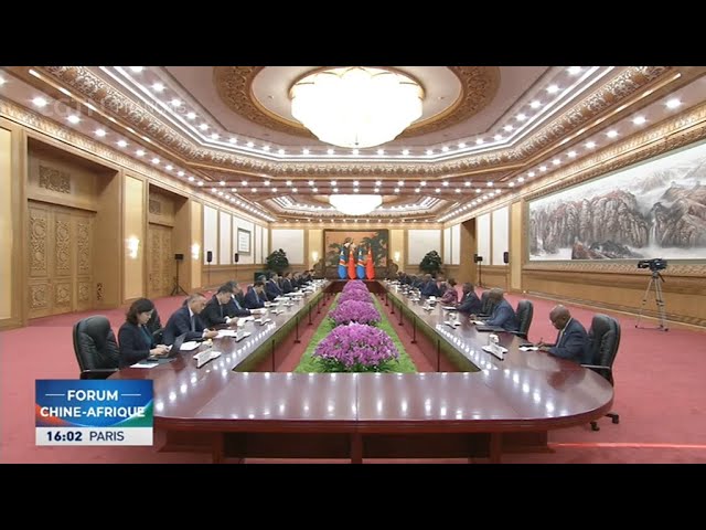 ⁣Sommet du FOCAC 2024 : Xi Jinping rencontre plusieurs dirigeants africains