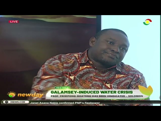 ⁣#TV3NewDay: Galamsey Crisis - Ashanti Region Joins regions with turbid water - GWCL