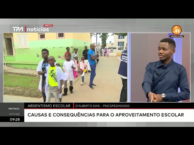 ⁣"Em Foco" Absentismo escolar - Primeiro dia de aulas marcado por ausência massiva de alun