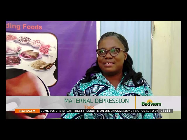 ⁣Health Tips: Maternal Depression- Badwam on Adom TV  (03-09-24)