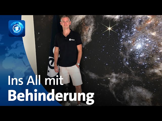 John McFall will als erster Astronaut mit Behinderung ins All fliegen