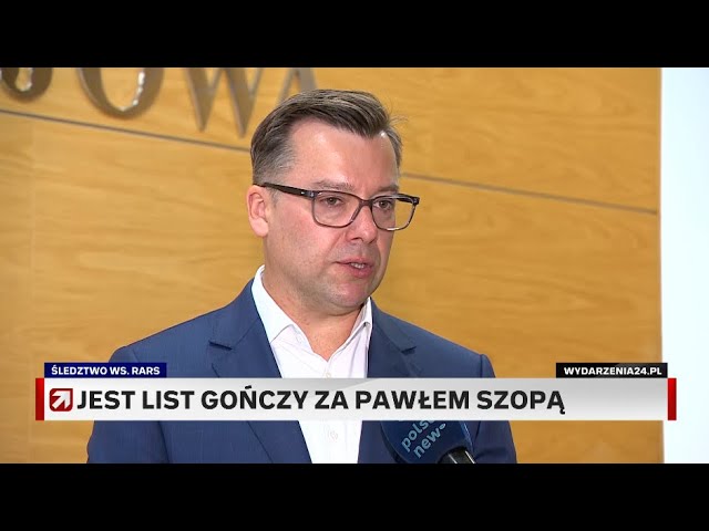 ⁣Szokujące zeznania świadka dotyczące RARS. List gończy za Pawłem Szopą