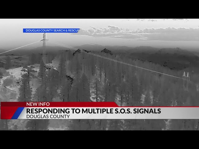 ⁣Douglas County Search and Rescue activated twice for SOS signals