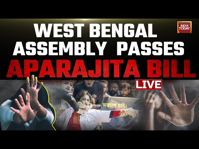 ⁣Kolkata News Live: Bengal Anti-Rape Bill Passed Amid 'Mamata Banerjee Vs BJP' Fireworks In