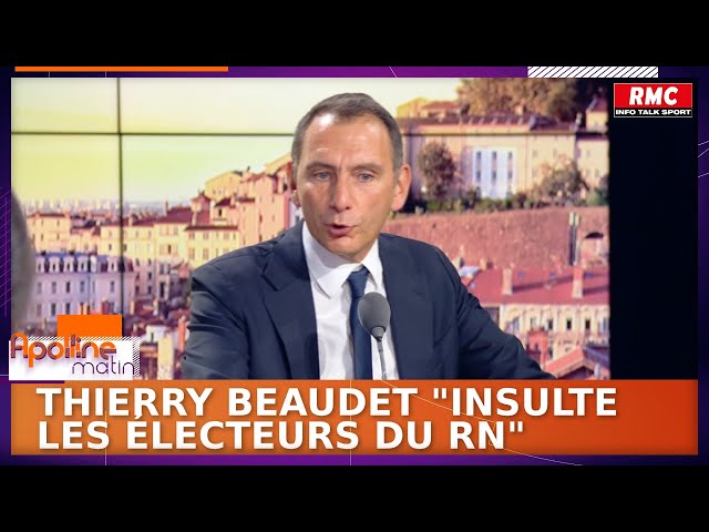 ⁣Thierry Beaudet, Premier ministre ? "Il insulte les électeurs du RN", dénonce Laurent Jaco