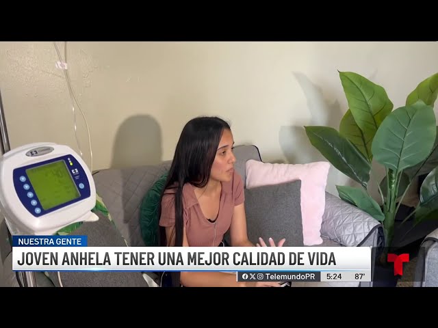 ⁣"Necesito recuperar mi vida": joven teme morir en cualquier momento