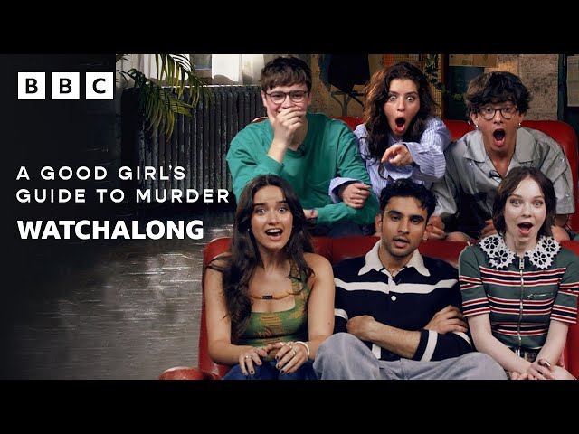 ⁣Cast React to A Good Girl’s Guide To Murder - BBC