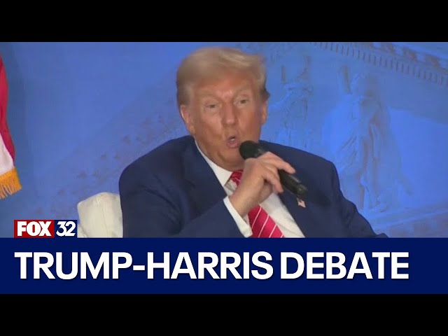 ⁣Anticipation builds ahead of first Harris-Trump debate