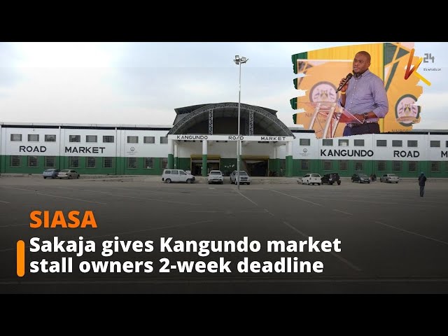 ⁣Sakaja gives Kangundo road market stall owners two-week ultimatum to start operations