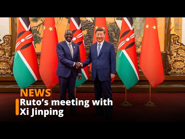 ⁣Inside Ruto’s meeting with Chinese President Xi Jinping