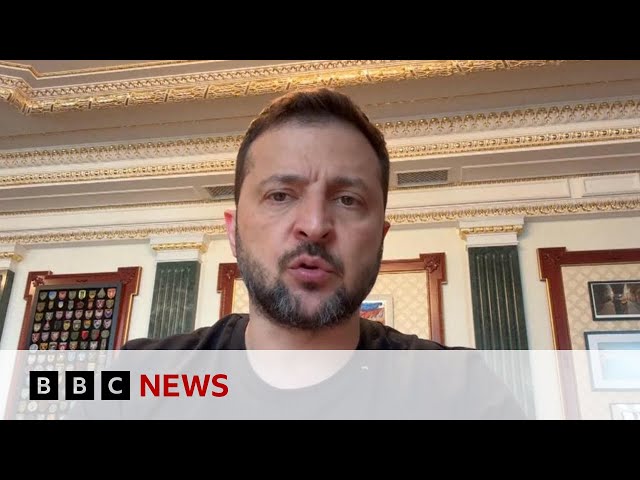 ⁣41 killed in Russian attack on Ukrainian city, President Zelensky says | BBC News