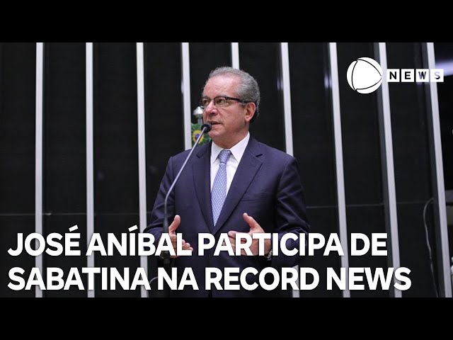 ⁣José Aníbal, candidato a vice-prefeito de São Paulo, participa de sabatina hoje na Record News