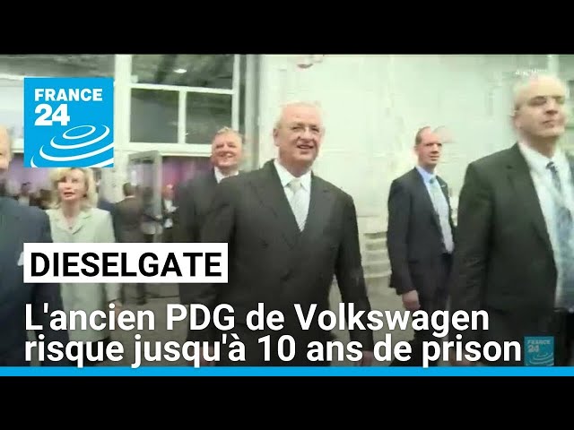 ⁣Dieselgate : Martin Winterkorn, ancien PDG de Volkswagen, risque jusqu'à 10 ans de prison