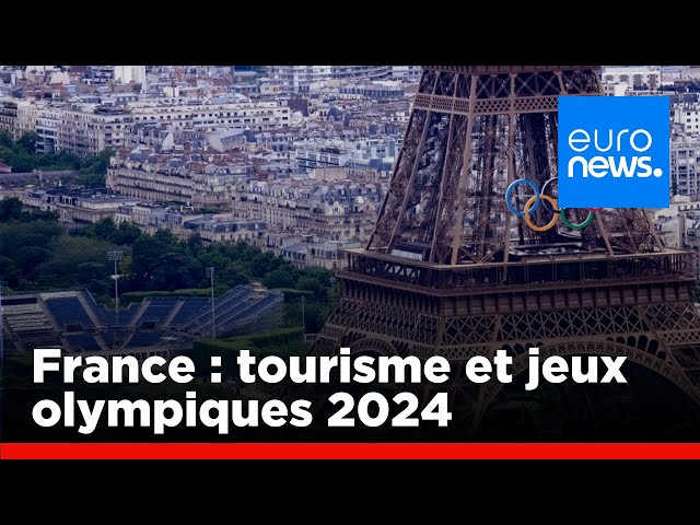 ⁣France : conférence de presse sur le tourisme et les jeux olympiques | euronews 