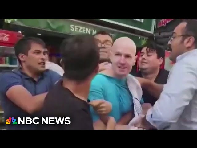 ⁣Members of Turkish nationalist group assault U.S. Marines during port visit