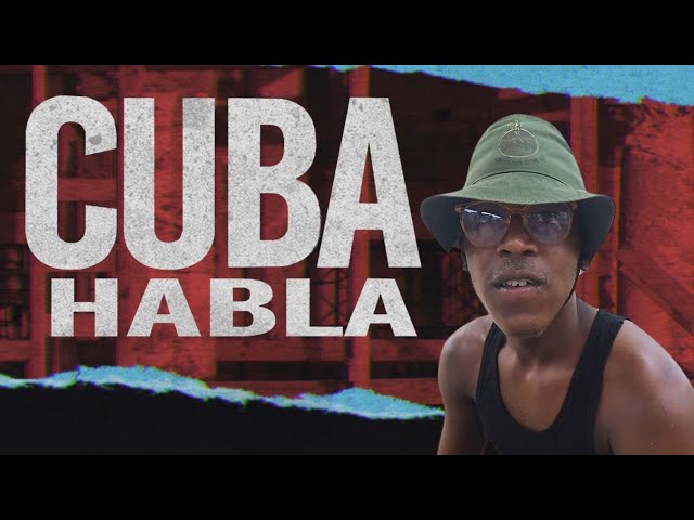 ⁣Cuba Habla:  "aquí verdaderamente no aspiro a nada"