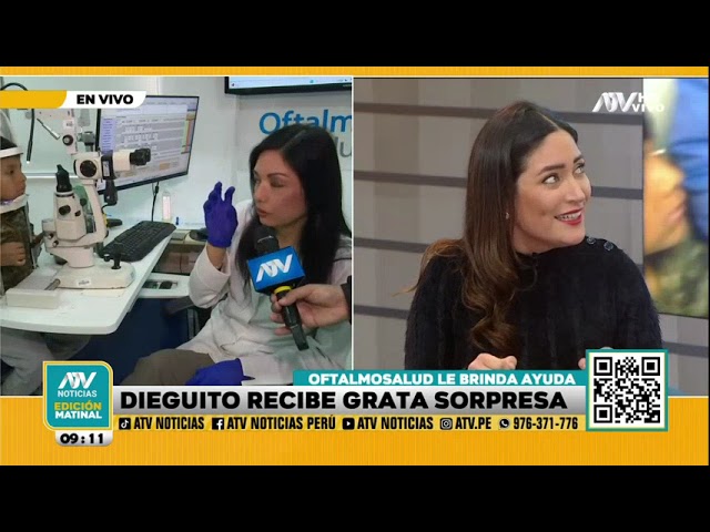 ⁣Niño que nació sin un ojo recibe ayuda tras la exposición de su caso en ATV Matinal