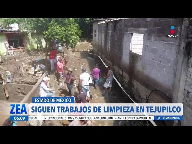 ⁣Continúan los trabajos de remoción de escombros en Tejupilco | Noticias con Francisco Zea