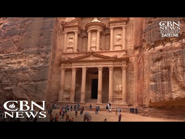 ⁣Jordan's Ancient City of Petra Hit Hard by Tourism Drop from Gaza War