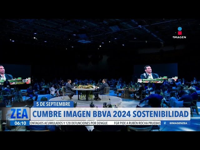 ⁣Este jueves llega la Cumbre Imagen BBVA 2024 Sostenibilidad a Grupo Imagen | Noticias Francisco Zea