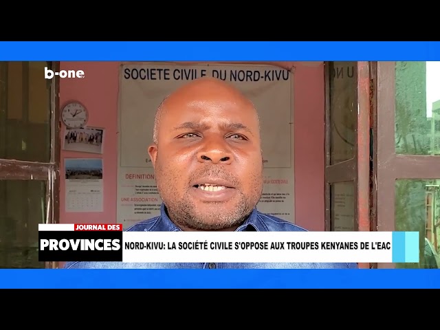 ⁣Nord-Kivu : La société civile s’oppose aux troupes Kenyanes de l’EAC