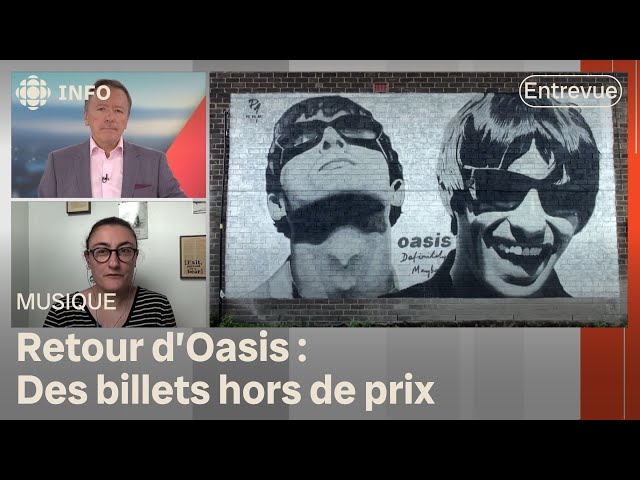 ⁣Des billets hors de prix pour Oasis | D'abord l'info