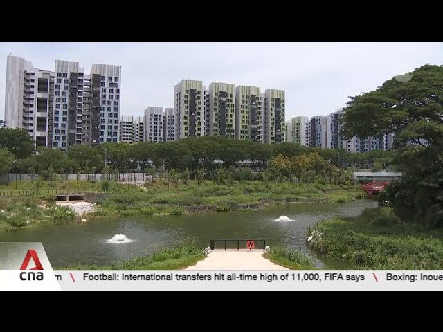 ⁣Alkaff Lake in Bidadari estate to help prevent flash floods during heavy rain