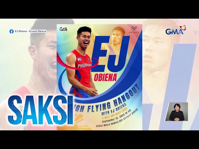 ⁣EJ Obiena, magkakaroon ng meet and greet ngayong Setyembre | Saksi