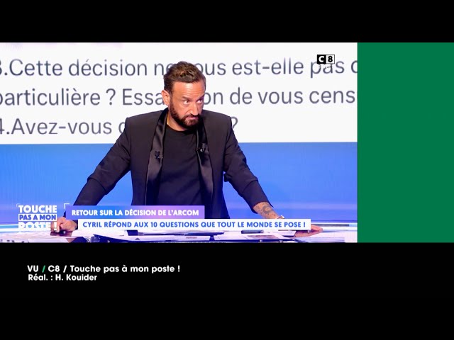 ⁣VU du 03/09/24 : Hanouna attaque l'ARCOM