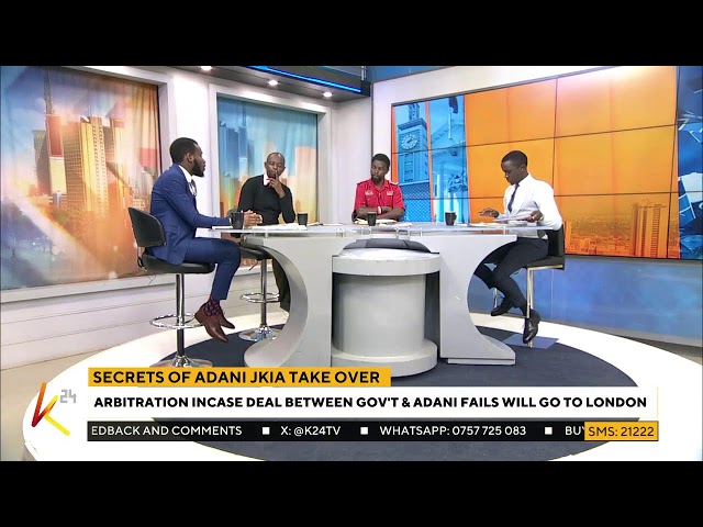 ⁣K24 TV LIVE| Secrets of Adani JKIA take over #NewDawn