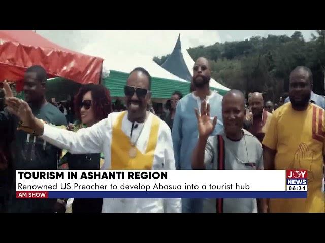 ⁣Tourism in Ashanti Region: Renowned US Preacher to develop Abasua into tourist hub. #JoyNews