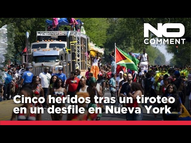 ⁣NO COMMENT: El desfile del Día de las Indias en Nueva York deja cinco heridos tras un tiroteo