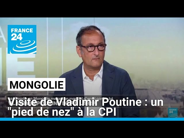 ⁣Vladimir Poutine en Mongolie : un "pied de nez" à la CPI • FRANCE 24